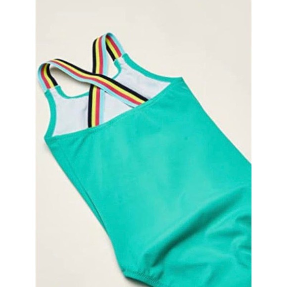 Kanu Surf Girls' Maggie UPF 50+ Sporty One Piece Swimsuit - Size 14 *k328 - Picture 1 of 12